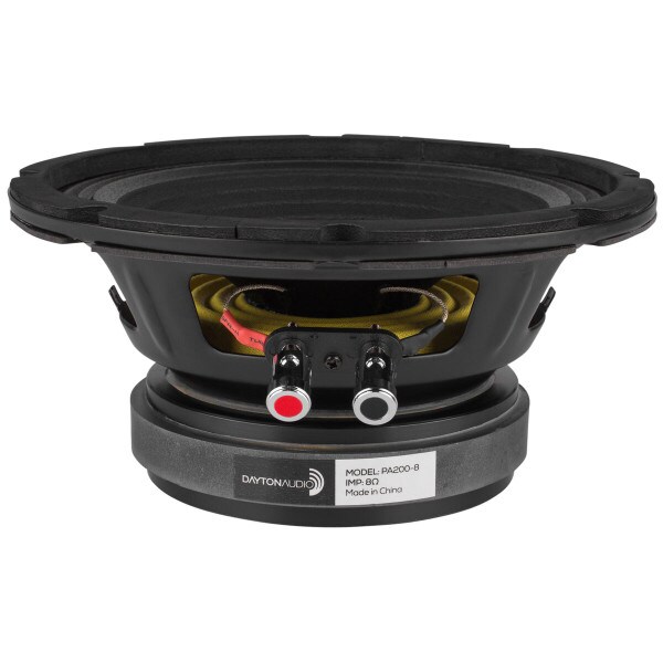 Main product image for Dayton Audio PA200-8 8" Pro Woofer Speaker 8 Ohm295-025